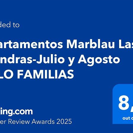 Apartamentos Marblau Las Alondras-Julio Y Agosto Solo Familias Gandía Dış mekan fotoğraf